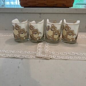 MCM VTG George Briard Barware Lowball Drinking glass Set of 4